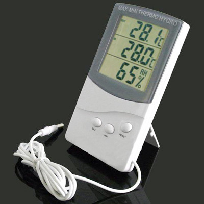 Indoor Thermometer with Hygrometer - Click Image to Close